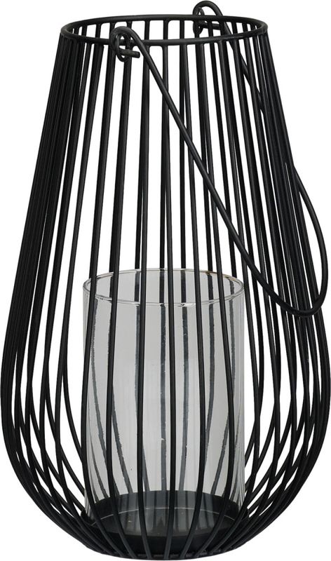 Lykt – Matt Sort - 35cm