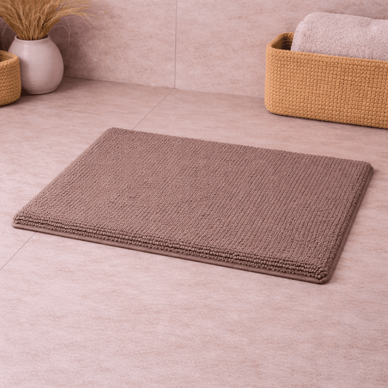 Baderomsmatte - Brun