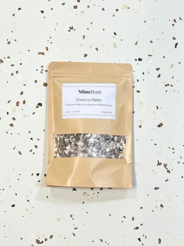 Terrazzo Flakes - Warm Clay